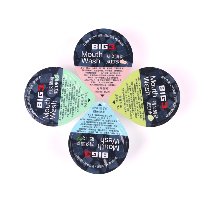 Wholesale custom disposable travel toothbrush single use portable mouthwash