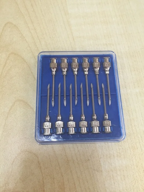 NL310 hot sales new type veterinary cow syringe metal needles