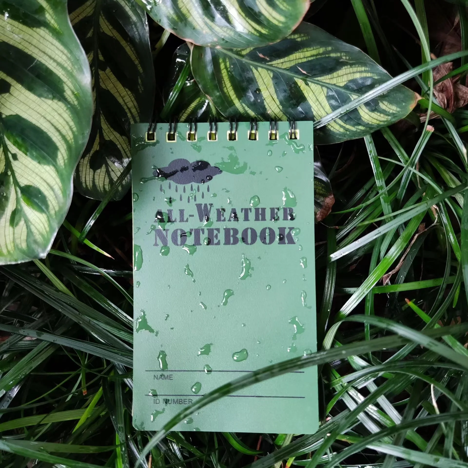 Waterproof Top-spiral notebook in the rain Customized Weather Notepad Waterproof Stone Paper Notebook Pocket Size