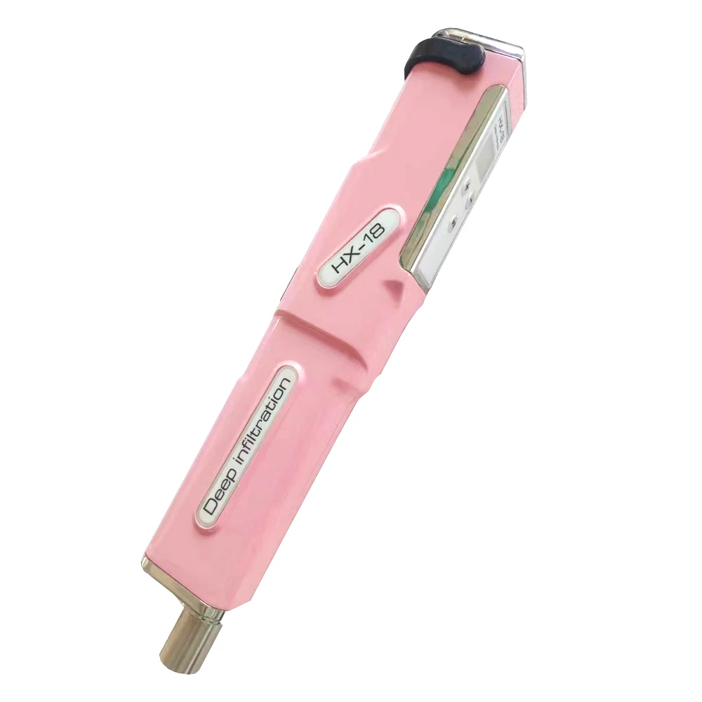 New pink color for beauty salon/0.3ml and 0.5ml needles for facial use and lip use Beauty injector