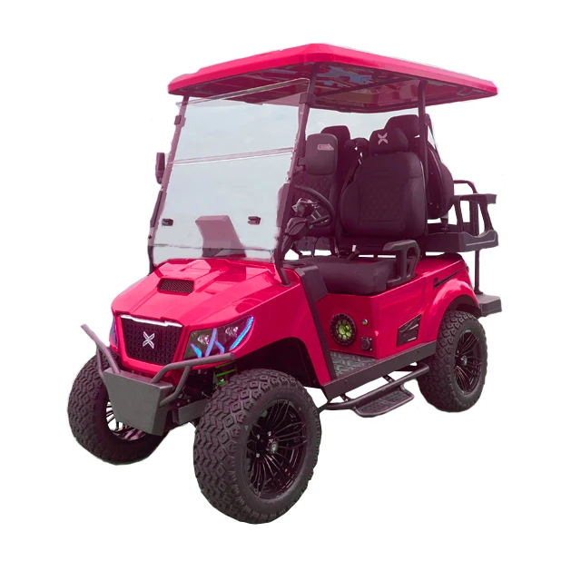 China Factory Custom New 4 Seats Club Car Battery Operated Golf Carts Electric Golf Buggy
