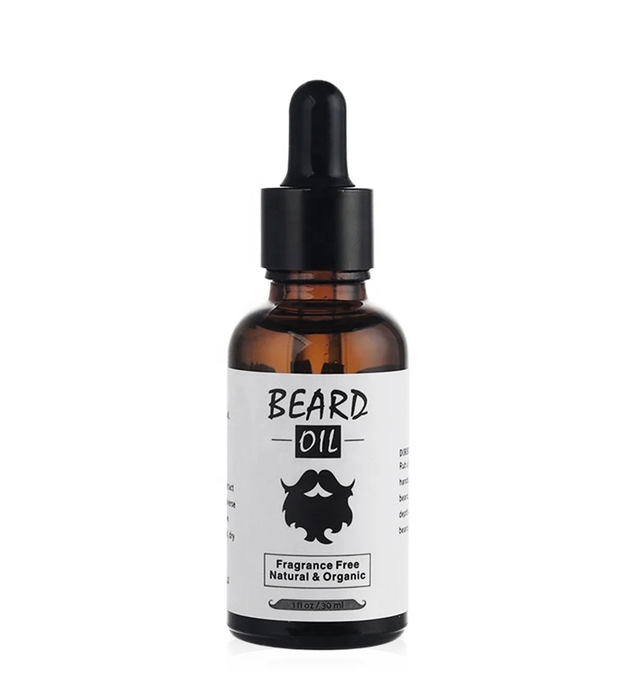 Оптовая продажа, 100% натуральное мужское масло для бороды, частная марка, органическое масло для роста волос