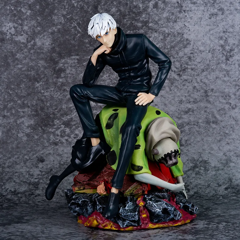 Jujutsu Kaisen GK Gojo Satoru Cosplay Character Cartoon Collectible Plastic Model Anime Figure Toy