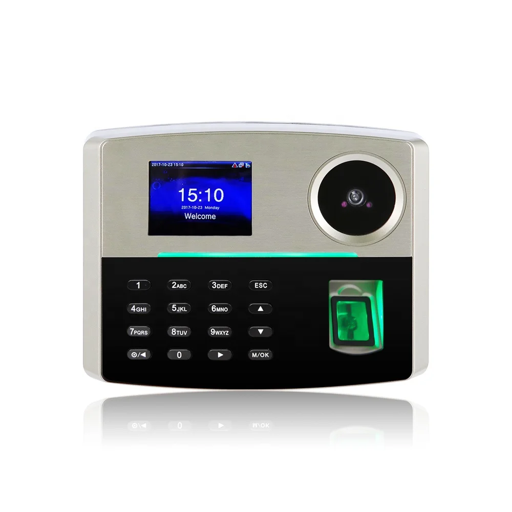 NFC Card Biometric Fingerprint Time Recording System with Palm Recognition