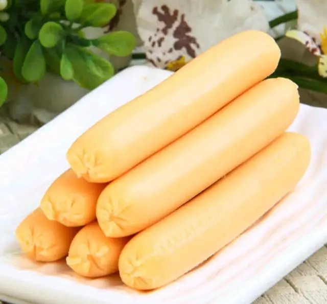 High quality Plastic sausage casing sausage cover casings