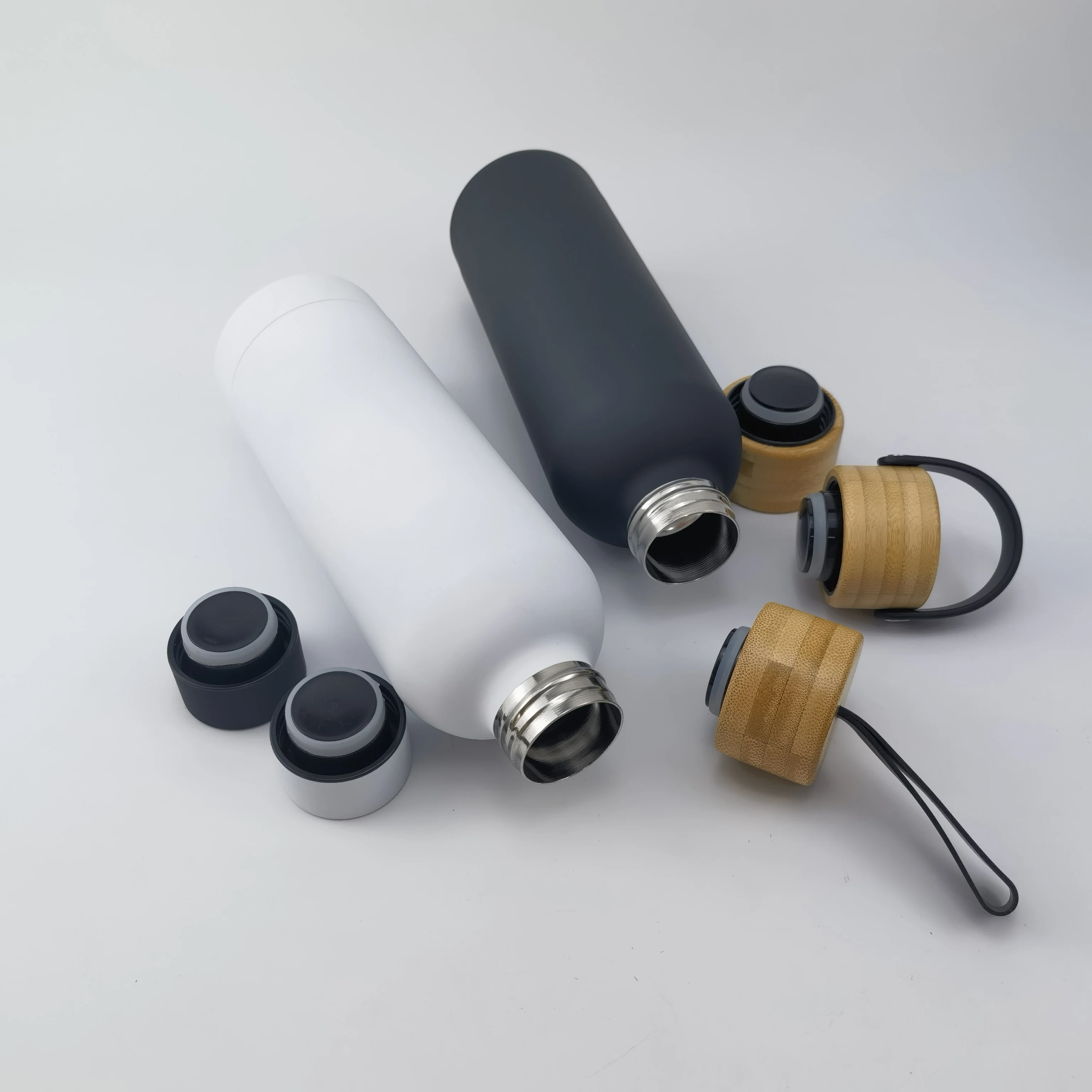 Wholesale OEM Thermos Bottle Double Wall Stainless Steel Insulated Water Bottle Thermoses Vacuum Flask With Lids