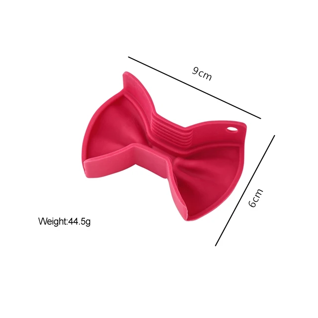 Kitchen Cooking Gloves Silicone Heat Insulator Clip Mini Oven Mitt Cooking Pot Lid Holder for Kitchen