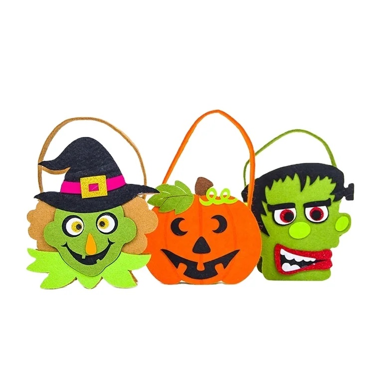 Felt tote Bags Halloween Crafts