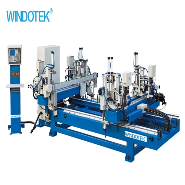 High Productivity UPVC Window Door Four Corner Automatic Cnc Welding Machine