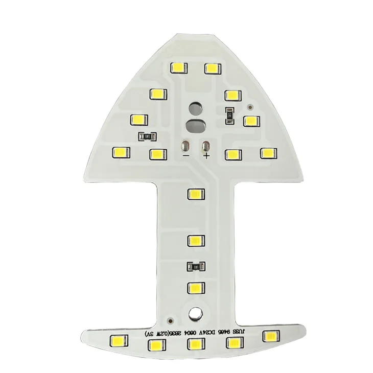 AC DC 2835 5050 5730 smd СВЕТОДИОДНЫЙ модуль СИД pcba 33 мм диаметр 500lm SMD
