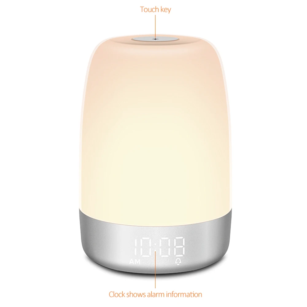 GreatRoc best seller Wake Up Light Sunrise Alarm Clock for Kids Heavy Sleepers Smart Alarm Clock with Sunrise