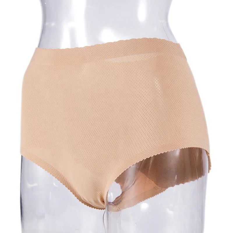 Women Padded Butt Lifter Underwear Pads Hip Enhancer Leopard Panties Shapewear Shaper Panty Underpants Seamless Control Briefs