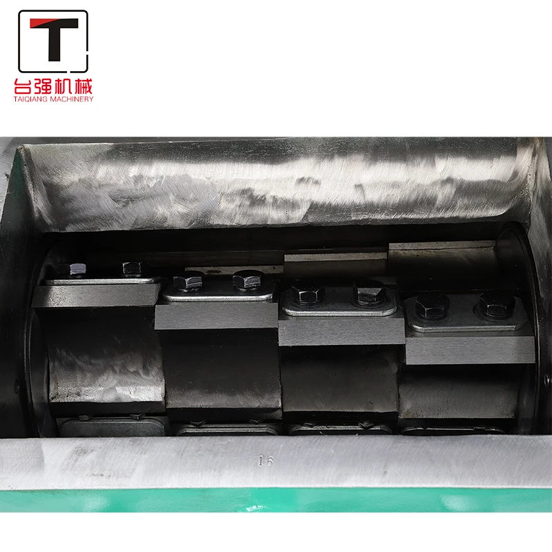 plastic crusher 15HP plastic crusher shredder recycling machine tire crushing machine