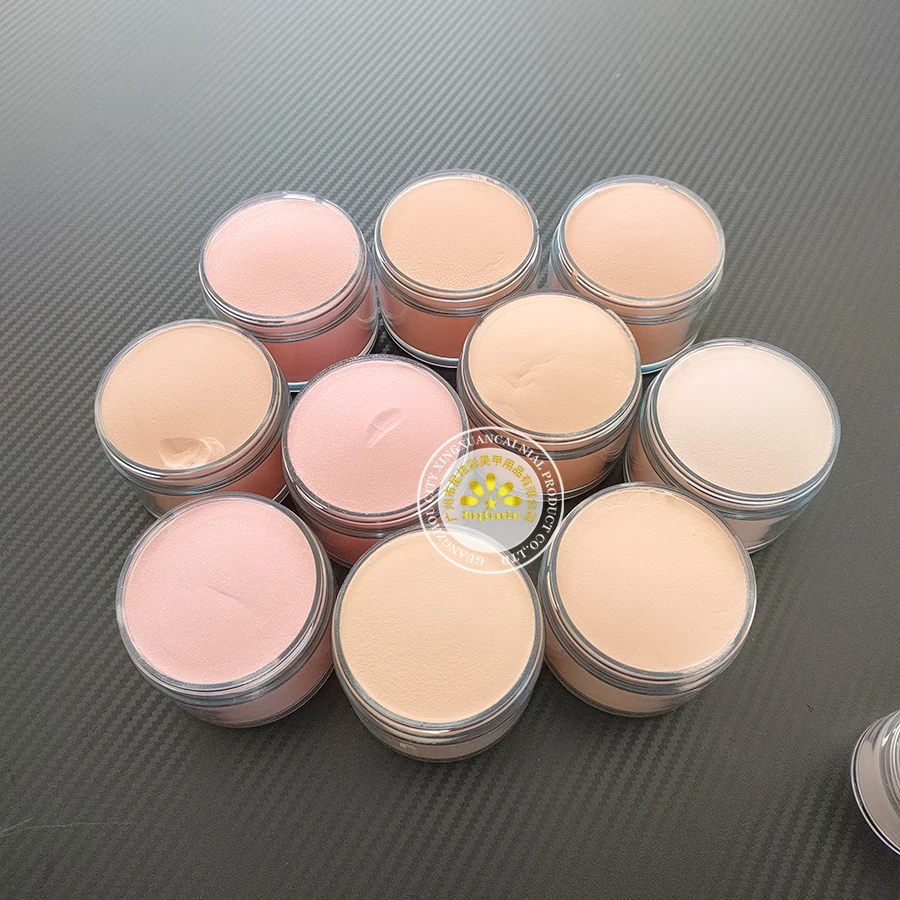 EMA Monomer Acrylic Nail Art Salon Supplies Professional Dipping Powder Set 2 In 1 Clear Nude Pink Cover Acrylic Powder For Bulk