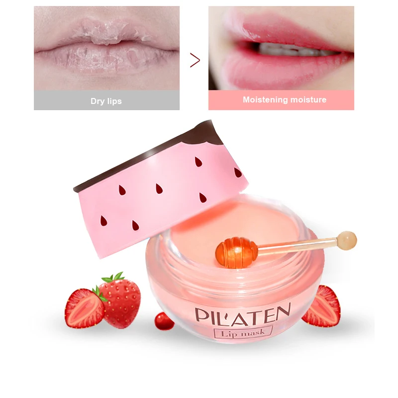 Fruit Natural Extract Hydrating Peel Off Li-p Mas-k Moisture Essence gold lip mask laneige lip sleeping mask 20 gr gel lip mask
