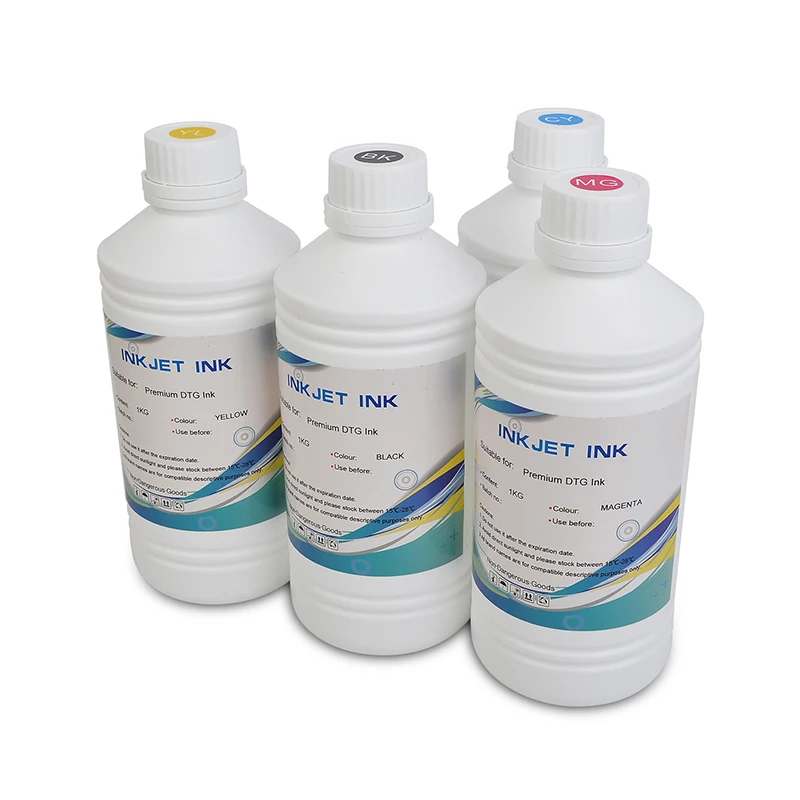 High fastness textile pigment DTG ink for Brother GT-381 384 Kornit storm 1000
