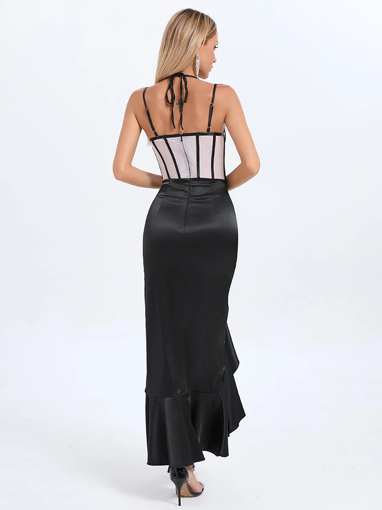 SB2984 Kimshein Summer Clothes For Women Clothing Elegant Evening Dress With Pearl Satin Dresses Women