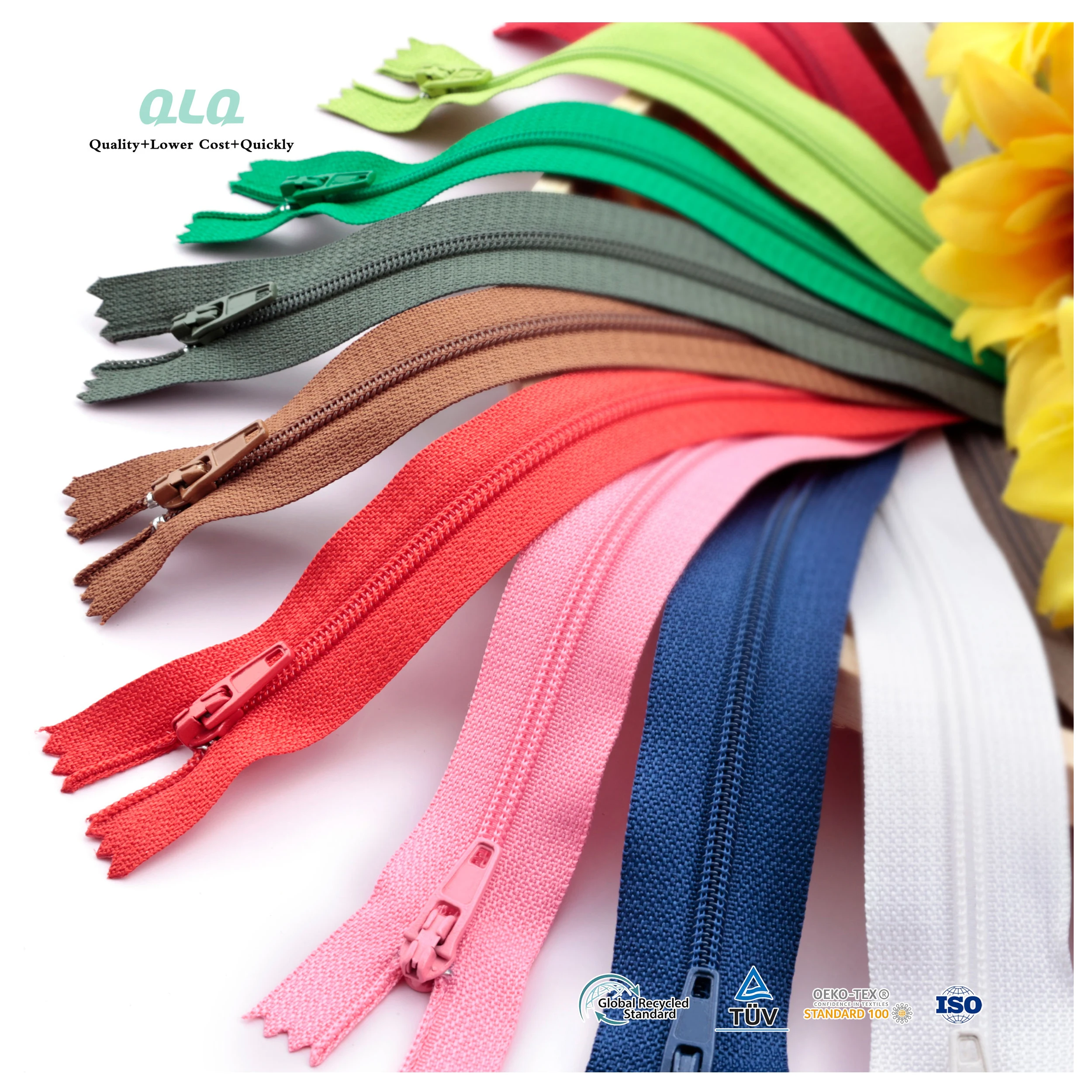 QLQ завод #3 5 #5 лента нейлоновая катушка купить рулон длинная цепь качество белый Высокое производство молнии оптом рюкзак на