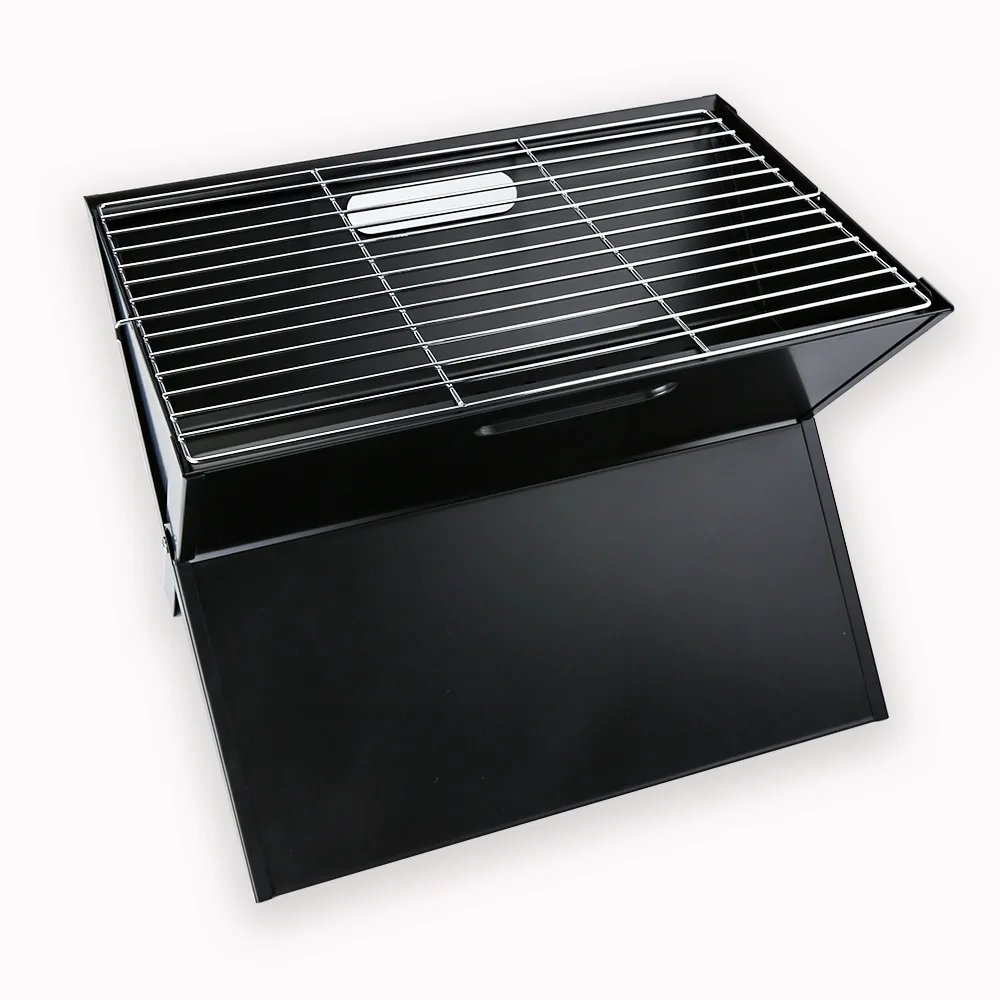 
HOMFUL easily assembled folding grill camping portable charcoal bbq grill outdoor 
