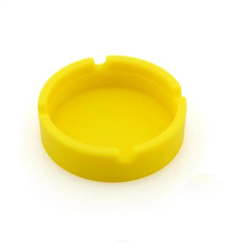 Custom Logo Printed Silicone Colorful Silicone Ashtray High Quality New Design Ashtrays
