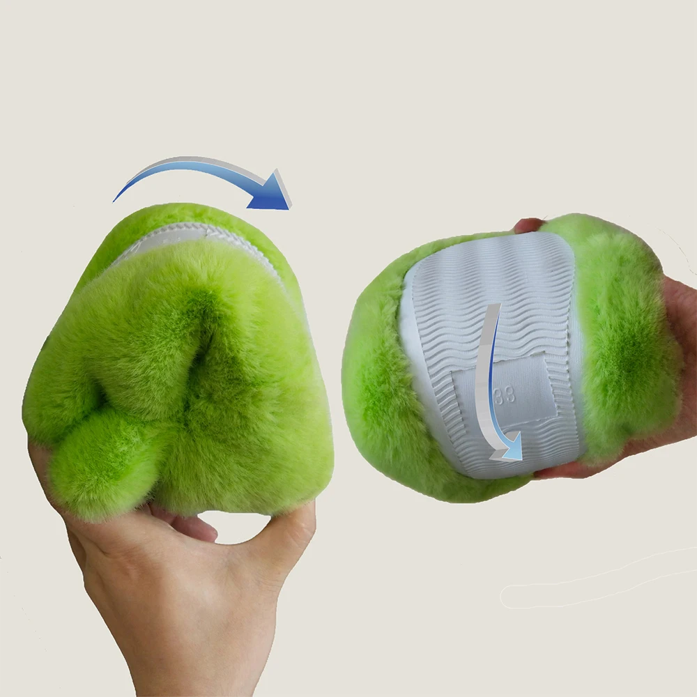 Super soft animal slippers warm indoor slippers house slippers for winter for kids