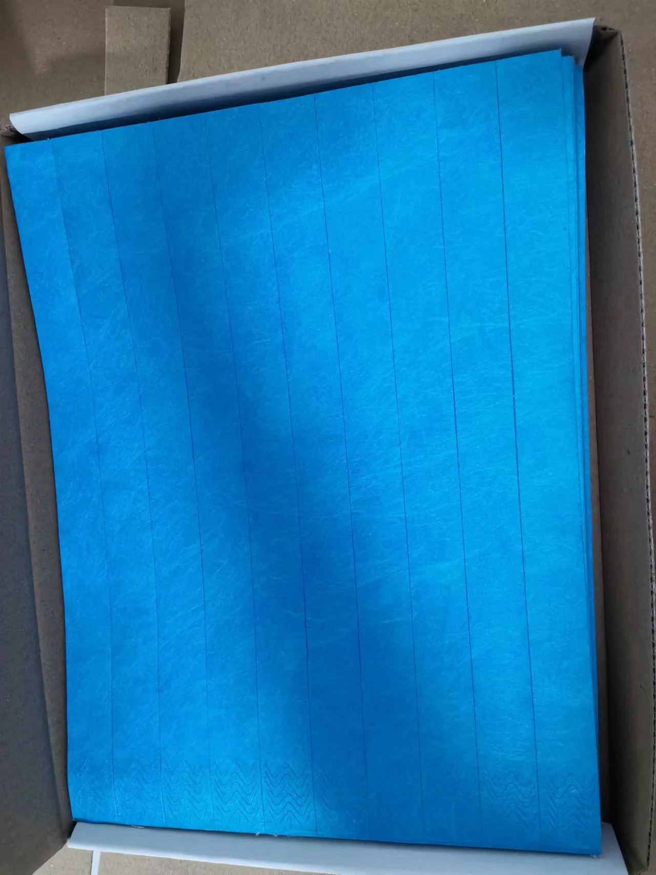 Customized Personalized Waterproof Printing Tyvek Blank Paper Wristband Ticket Bracelets