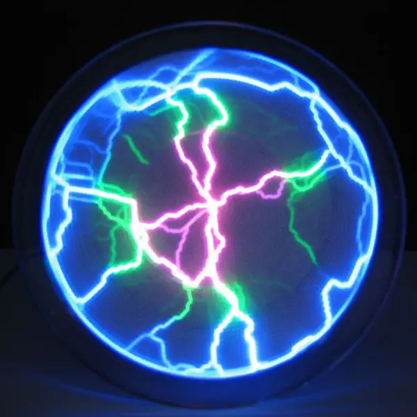 Plasma Plate Disk Plasma Plate Disk Light Show Party Home Decor Respond to Music or Touch