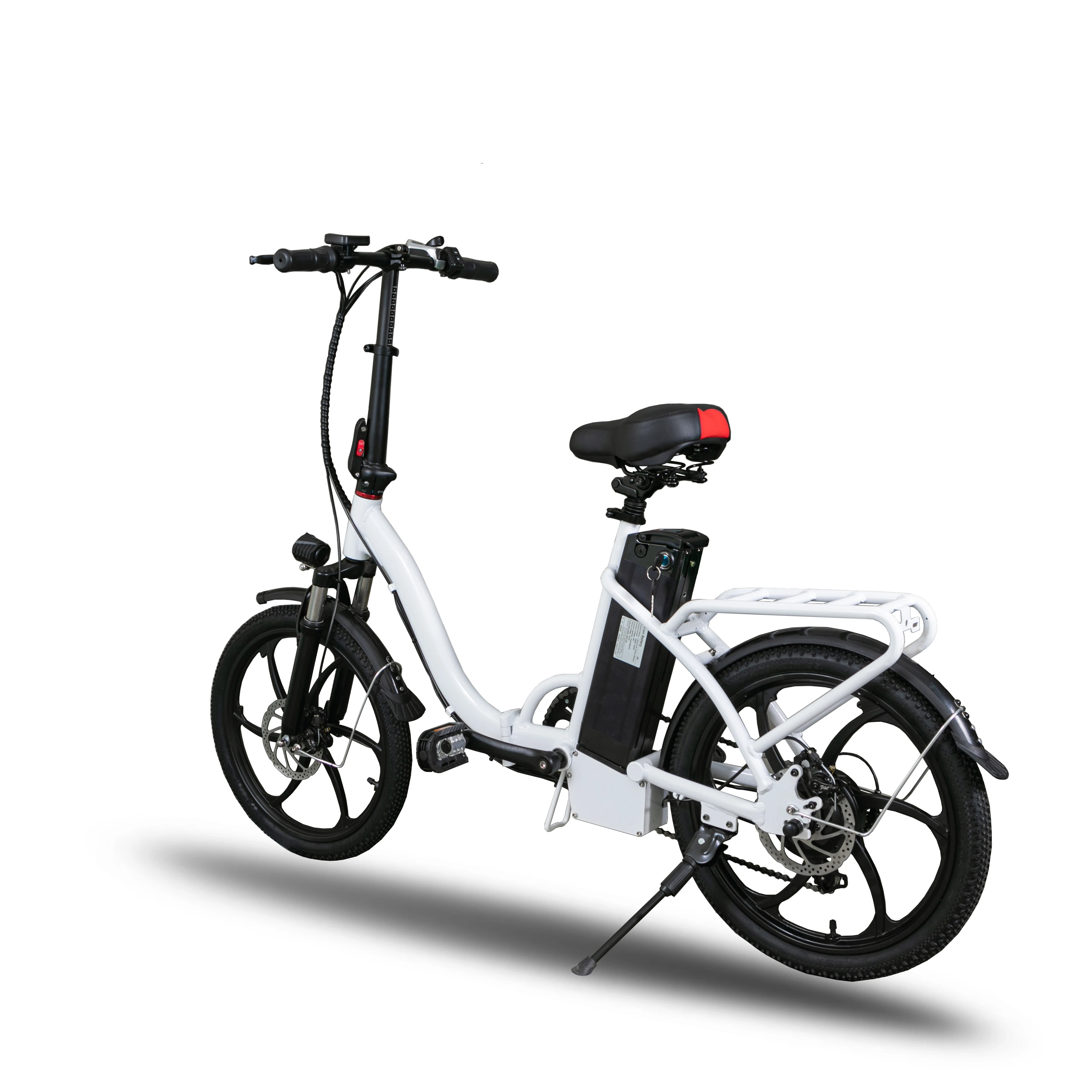 2022 newest fat tire folding e-bike long range electric bicycle folding snow electric bike  fat tyre folding electric bike
