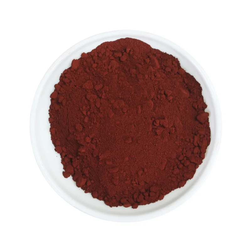 Production of high quality red brick with 120 synthetic iron oxide red inorganic pigment Fe2O3 powder in various colors