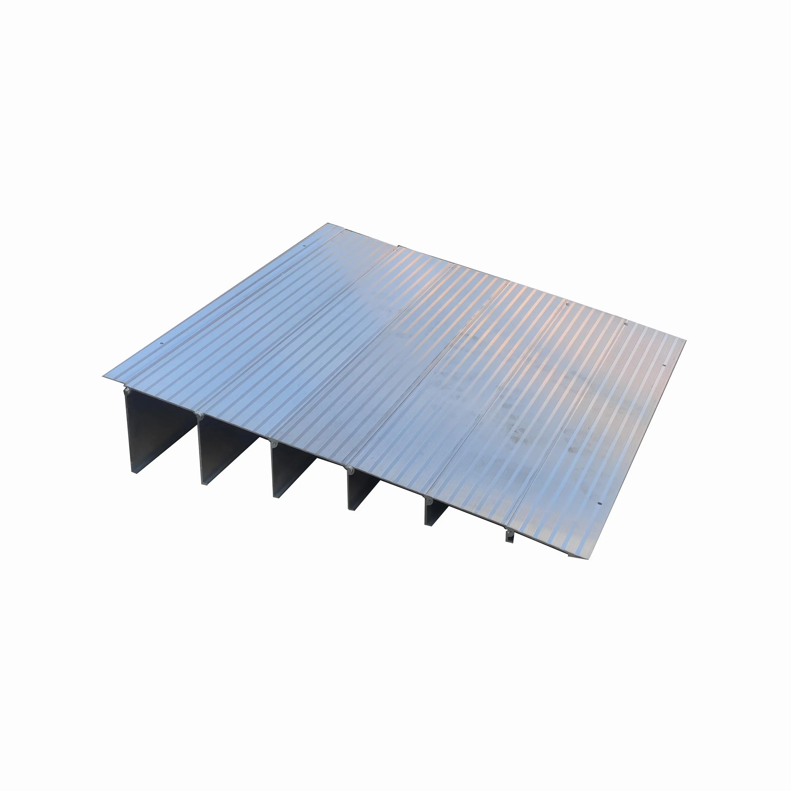 Прочнде алюминиевде покрытие постоянного раздел пандус для