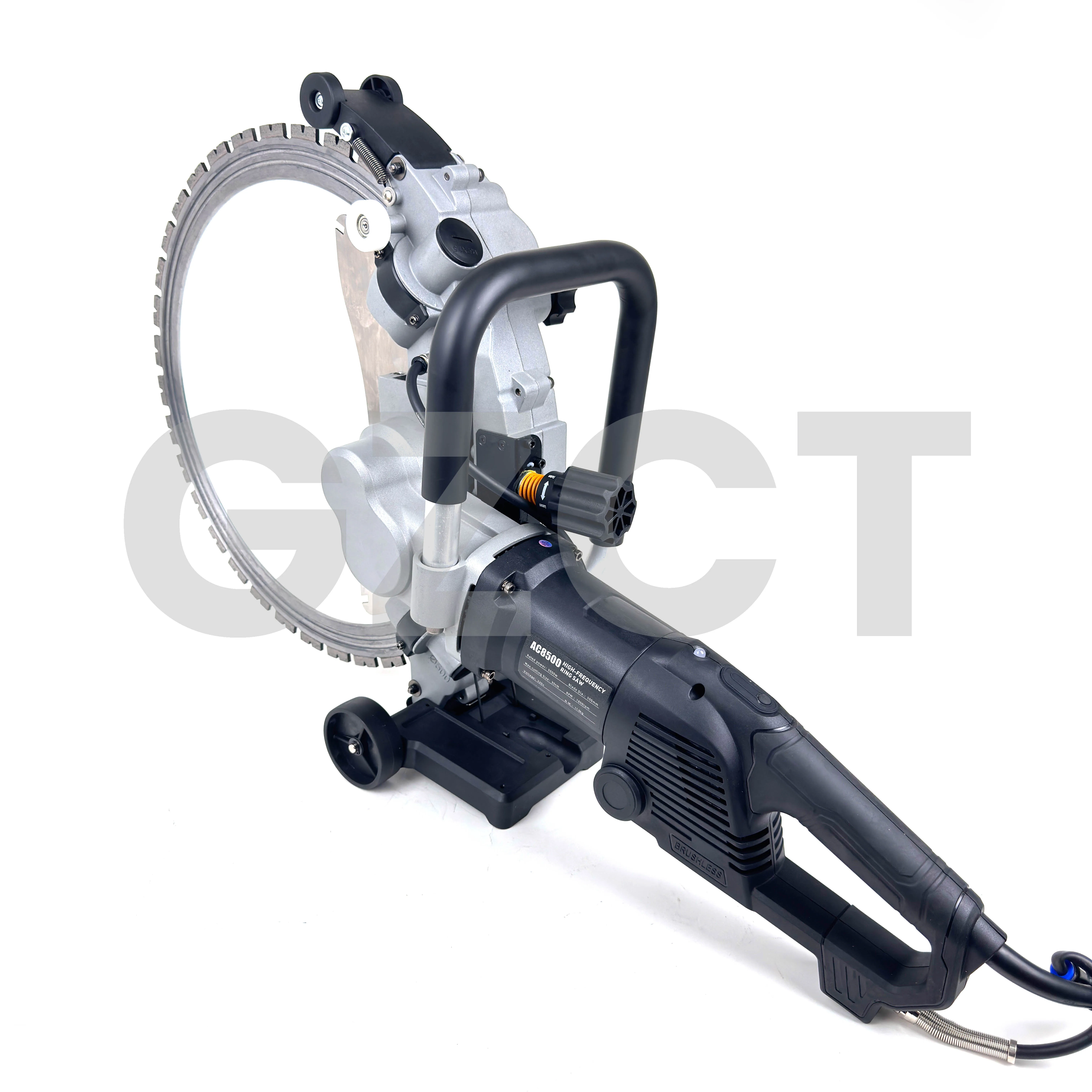 AC8500 220V 5000W Brushless Reinforce Concrete Cutter Wall Handheld Saw Ring Blade Concrete Cutting Machine