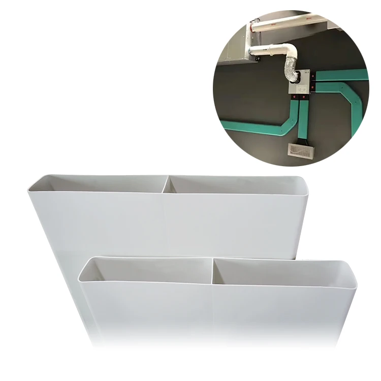 Good price Factory Outlet resistant Fire black wind pipe pvc duct air duct for conditioner system