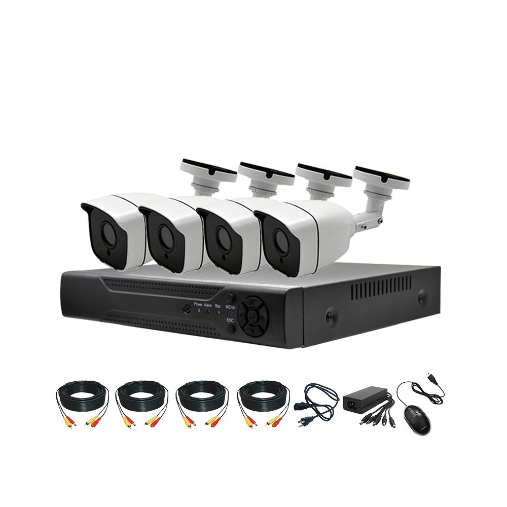 cctv surveillance systems cctv camera full set 4 channel dvr cctv 2mp set