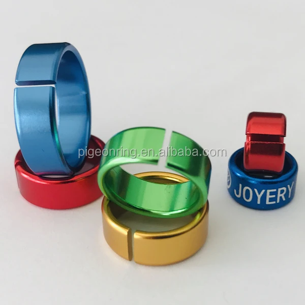High quality Open version aluminium bird bands pigeon rings poultry leg bands chicken rings All sizes All colors