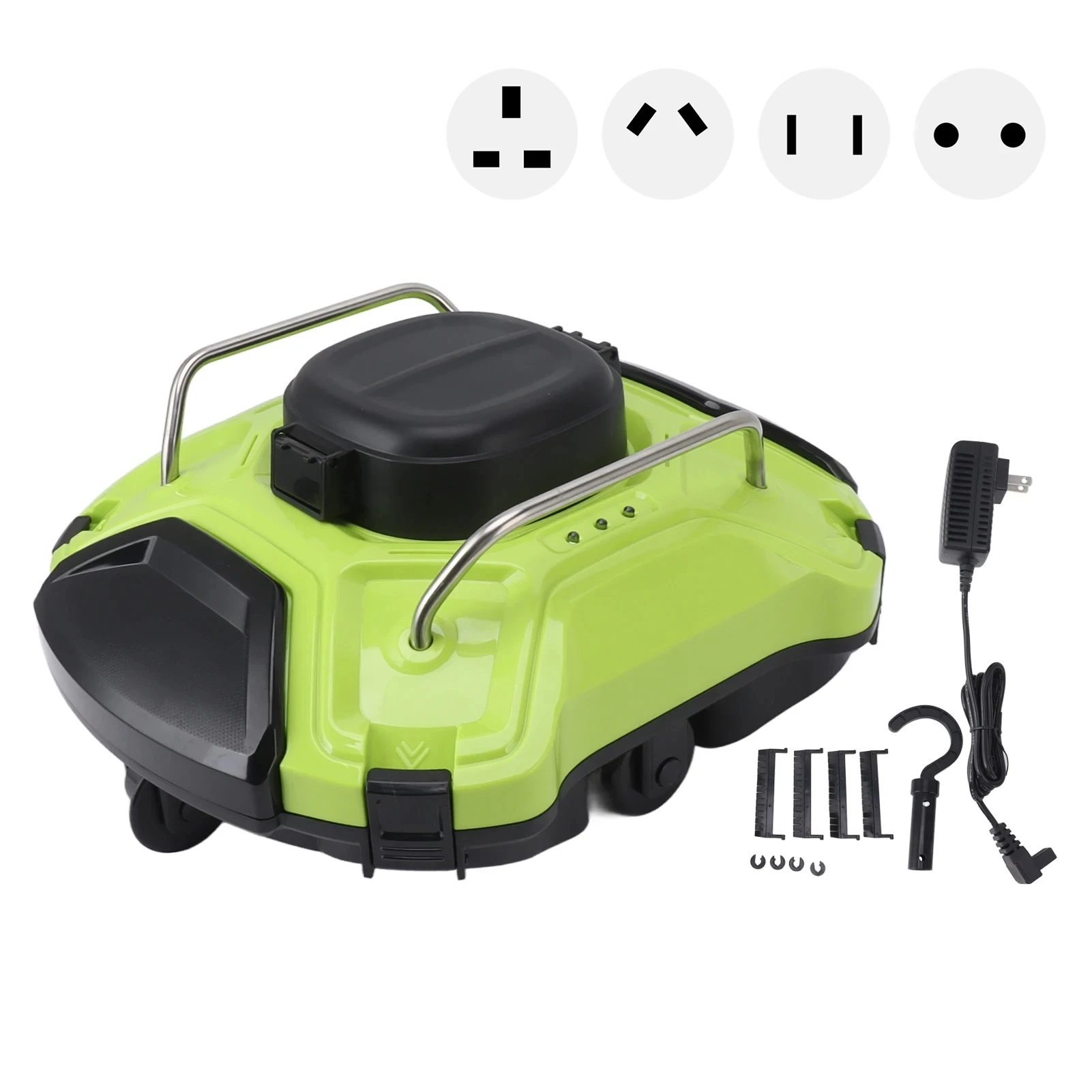 Mini Automatic 2-Hour Working Time Robot Vacuum Cleaner 5000mAh High Suction with Self-Parking Feature Swimming Pool Cleaning
