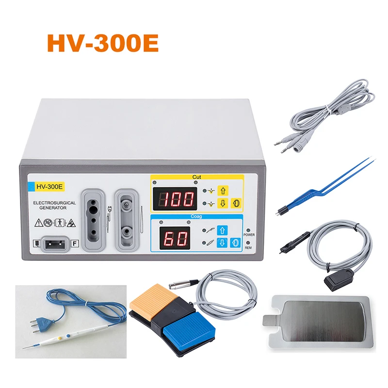 100W HV-300E bisturi electrico электрокоагуляции портативный припойный бородавки электрокоагуляции машина