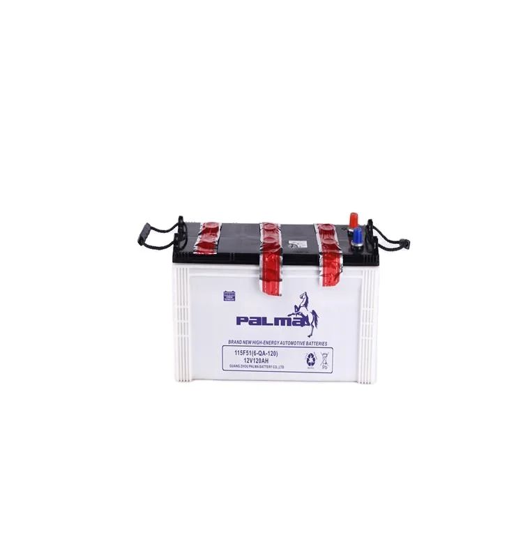 Palma 12V 120Ah Dry Automotive Batteries PP Shell Engine Start Battery Without Electrolyte for Boat Farming Car