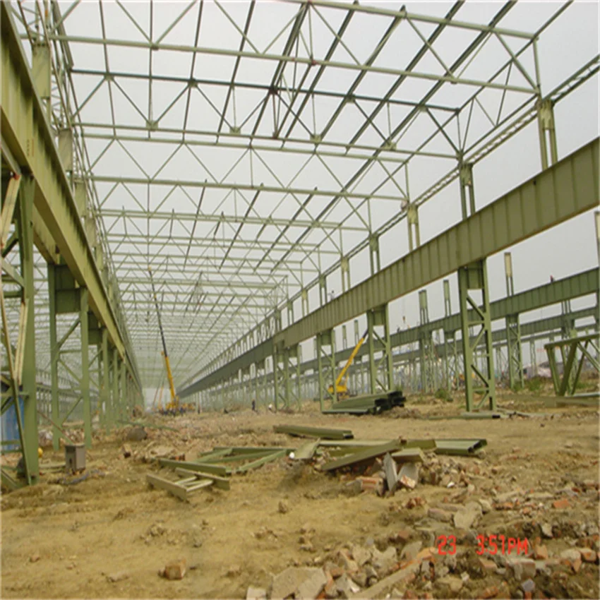Prefabricated Galvanized Industrial Steel Structure Building