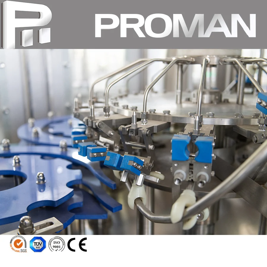 Fully Automatic Pet Plastic Bottle 500ml 1L 2L Soft Drink Liquid Pure Mineral Water Bottling Filling Packing Machine