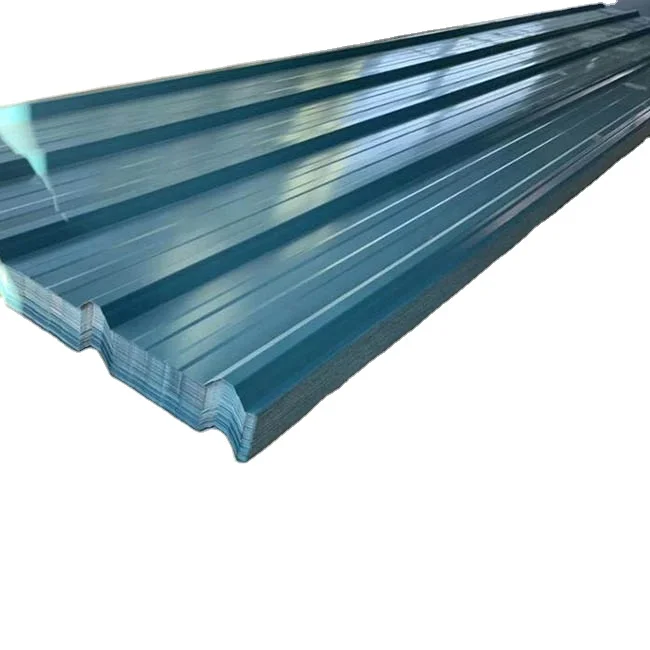 Low Price Galvanized colour coated corrugated steel roofing sheets metal tin roof tile prices
