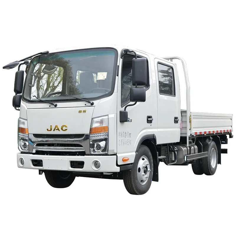Cheaper Price Small Light JAC Double Row Cabin Truck 2.5Tons JAC Cargo Trucks HFC1040 For Sales