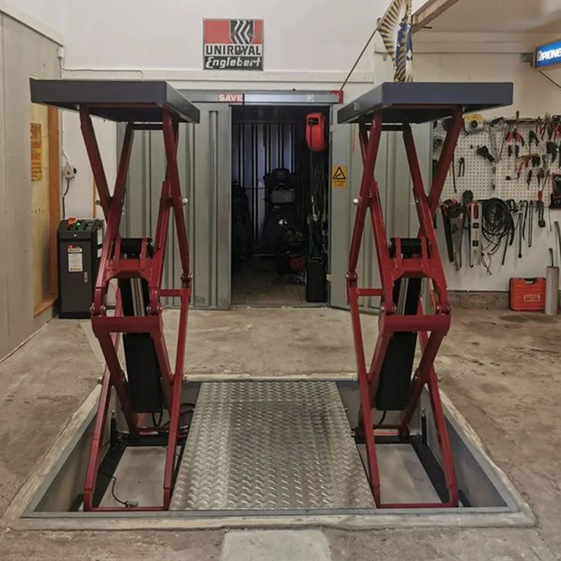Ножничный подъемник для автомобиля 3500 кг