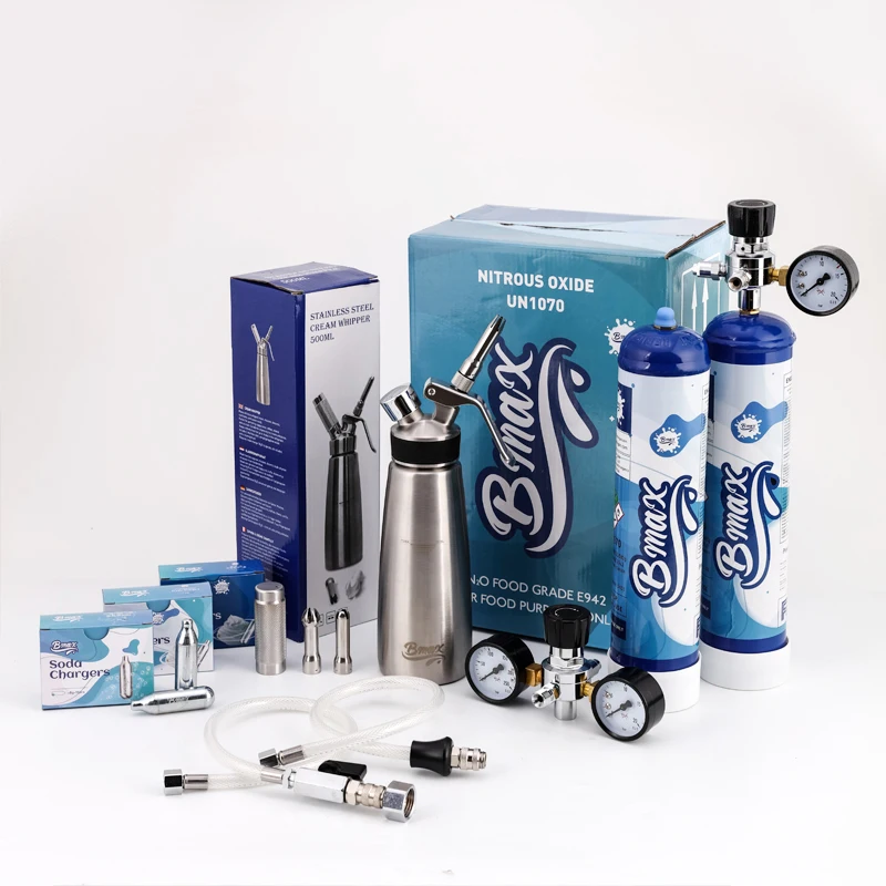 Bmax 580 G Hot Selling Factory 0.95L Cylinder Cream Charger Wholesale 580g Gas Whipped Cream Chargers