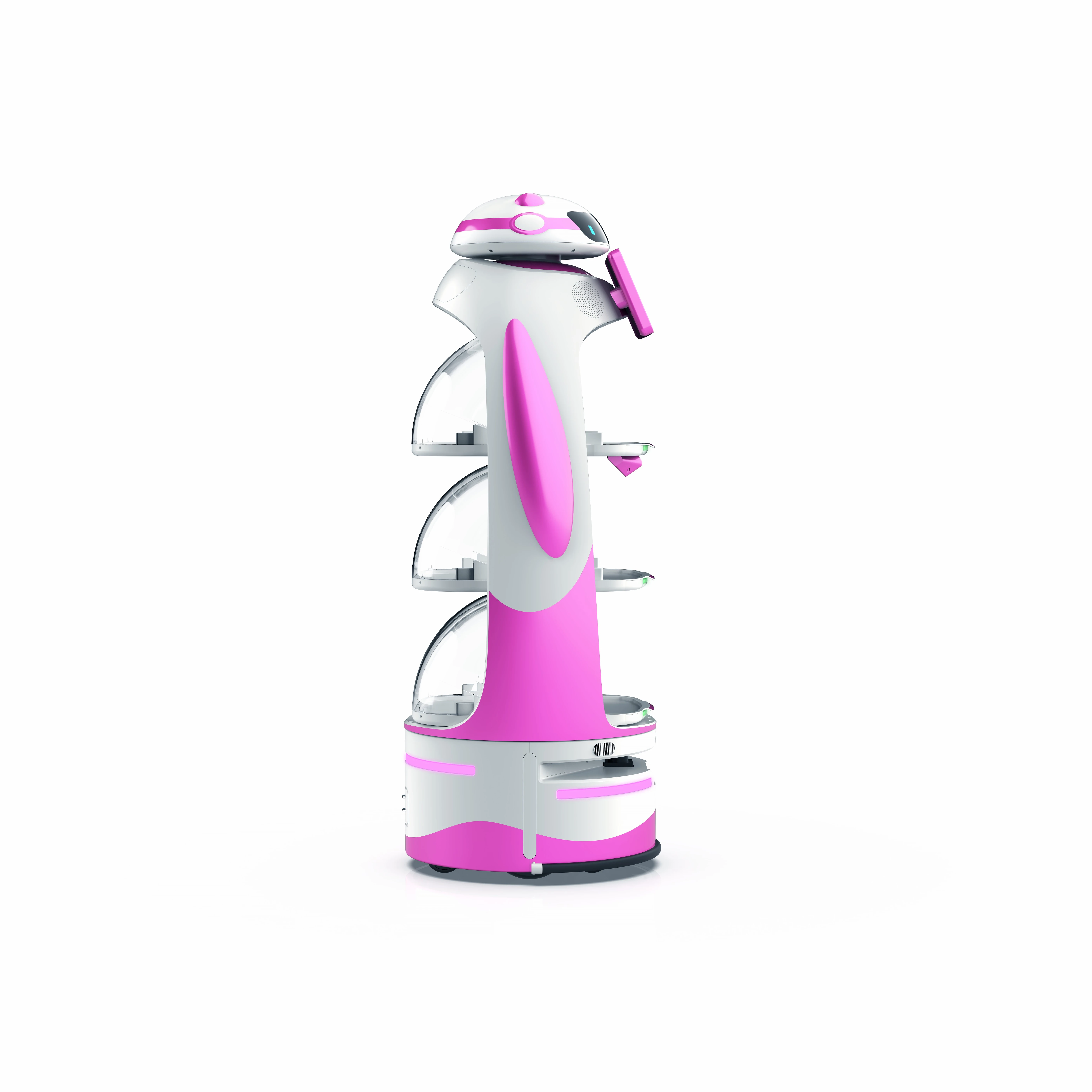 
Automatically open the lid for food delivery automatic intelligent cartoon robot 