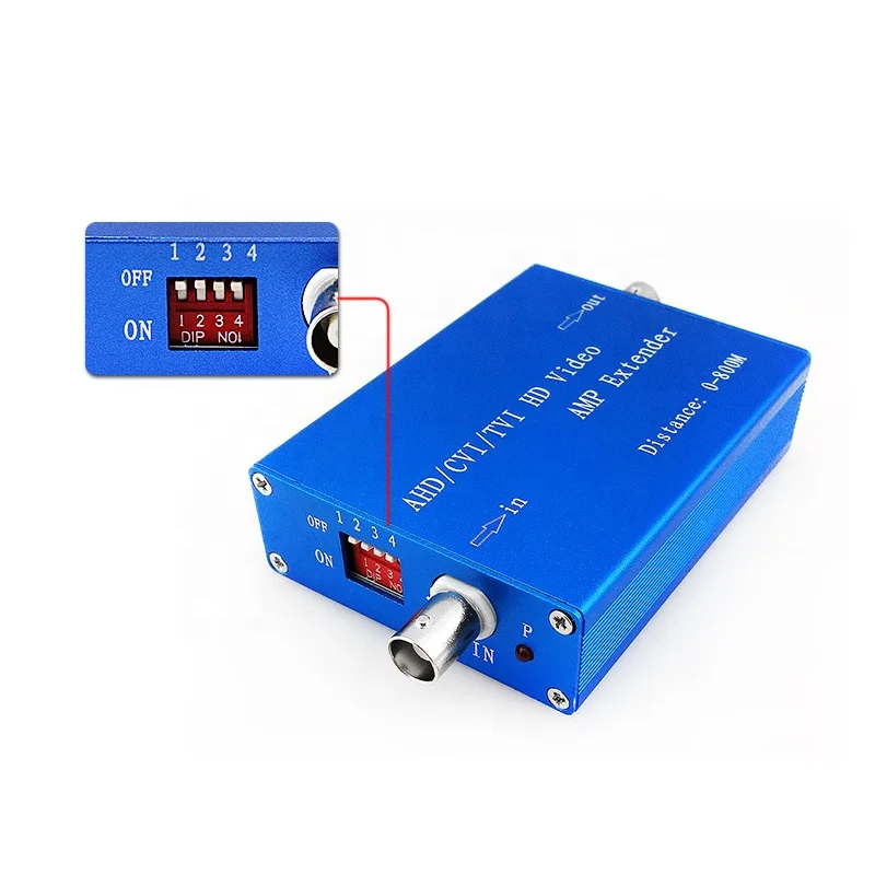 
factory cheap cctv audio video signal distribution amplifier 