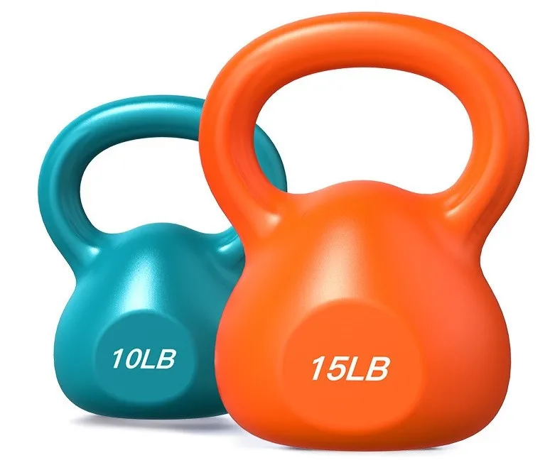  Высокое качество и низкая цена pesas rusaskettlebells логотип чугунный виниловый погружной