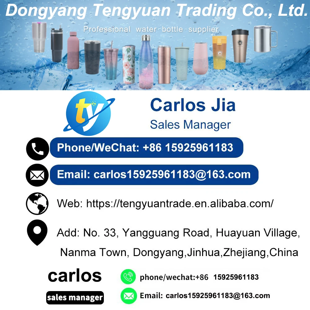 TY Custom logo 20oz Stainless Steel Tumbler Double Wall Vacuum Insulated Travel Mug Car With Slider Lid and Straw