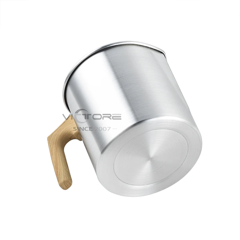 1.2L Black Aluminum Cup Wax Soy Melting Pot Aluminum Candle Making Pitcher
