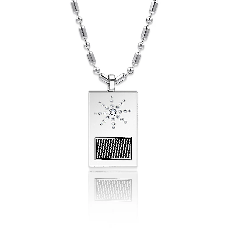 Sunflower Quantum Scalar Energy Power Pendant Necklace Original Quantum Science Scalar Energy Pendant