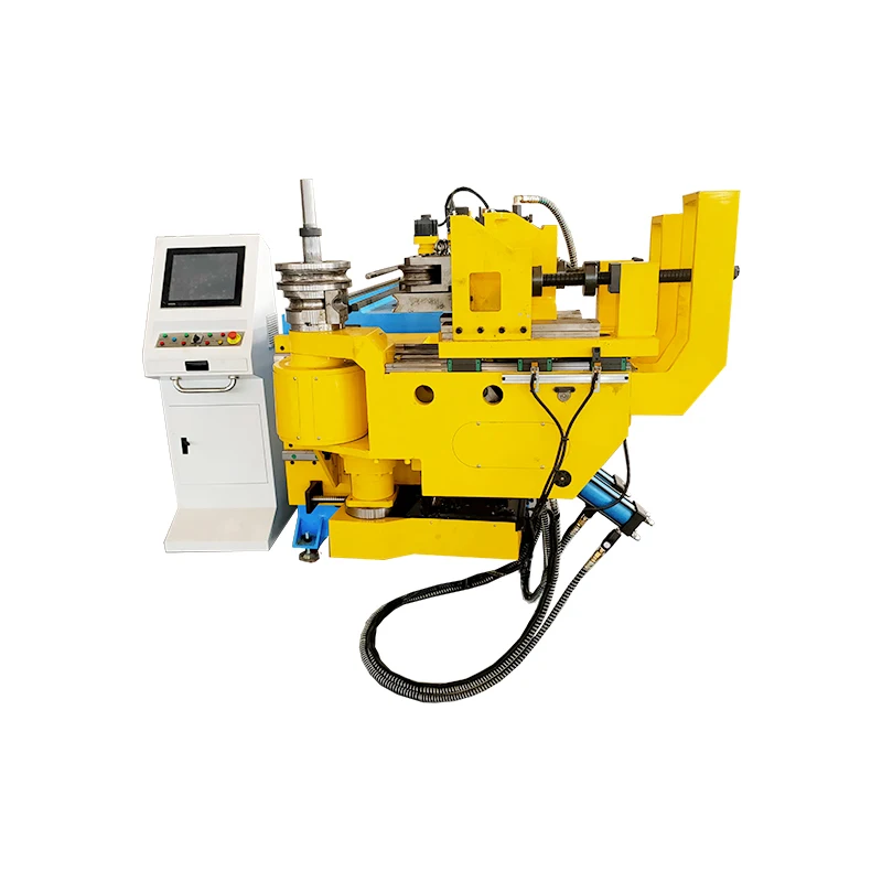 Небольшой квадратный автоматический гидравлический гибочный станок для труб с ЧПУ из нержавеющей стали